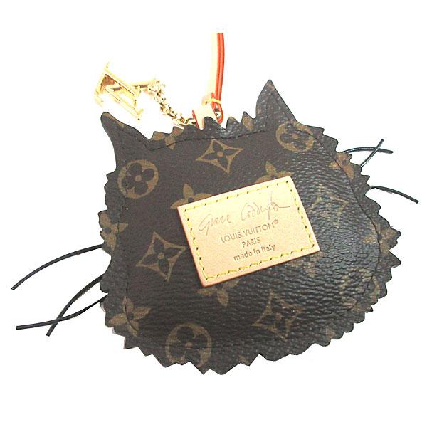 ≪新品≫ルイヴィトン バッグ チャーム LV キャット M02944 猫