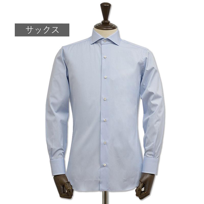 BARBA（バルバ） ブロード ワイドカラー ドレスシャツ 国内正規品