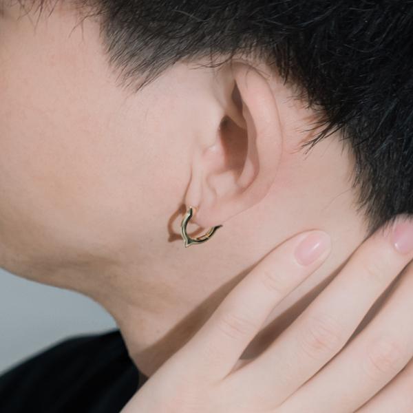 Jewel closet by L&Co. ピアス メンズ レディース フープ リング型