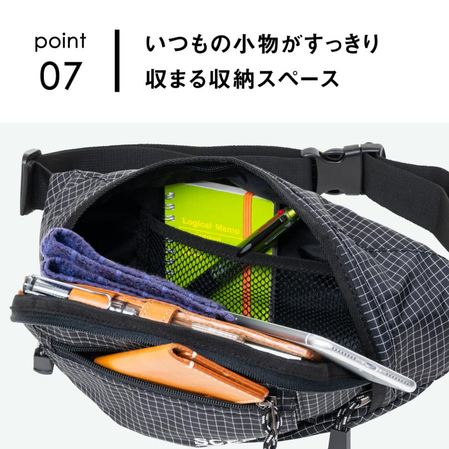 SCENE シーン SN-12042 ウエストポーチ ウェストバッグ ボディバッグ
