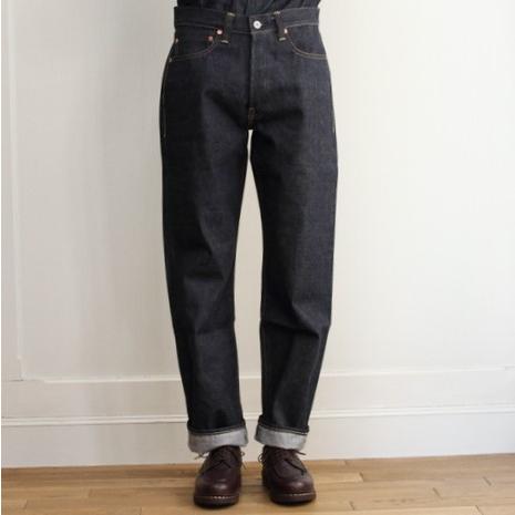 新品 BONCOURA ボンクラ 日本製 XX 大戦モデル セルビッチデニムパンツ