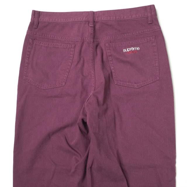 新品 SUPREME シュプリーム 23AW Baggy Jean バギージーン 32 Plum
