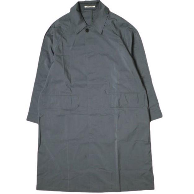 AURALEE オーラリー 19SS LIGHT FINX POLYESTER SOUTIEN COLLAR COAT