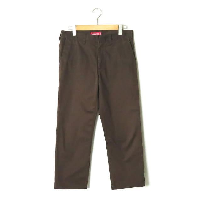 シュプリーム Supreme Work Pant ポリエステル/コットンツイルワーク