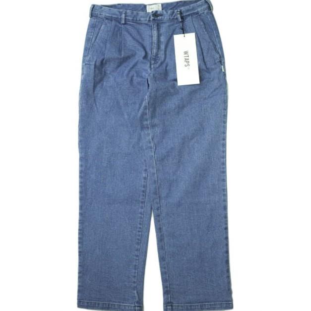 新品 WTAPS ダブルタップス 22SS TUCK 02 / TROUSERS COTTON. DENIM 2