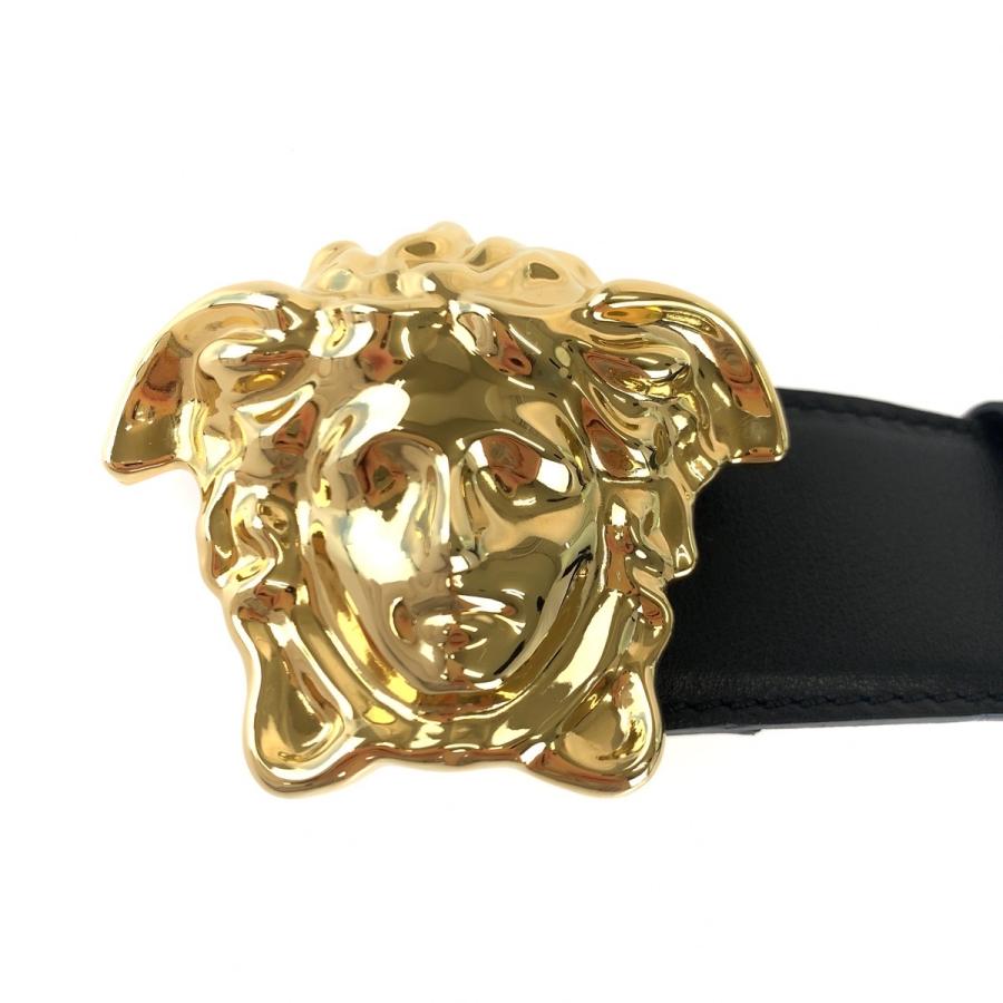 美品 VERSACE ヴェルサーチ メデューサ サイズ90/36 ブラック 黒