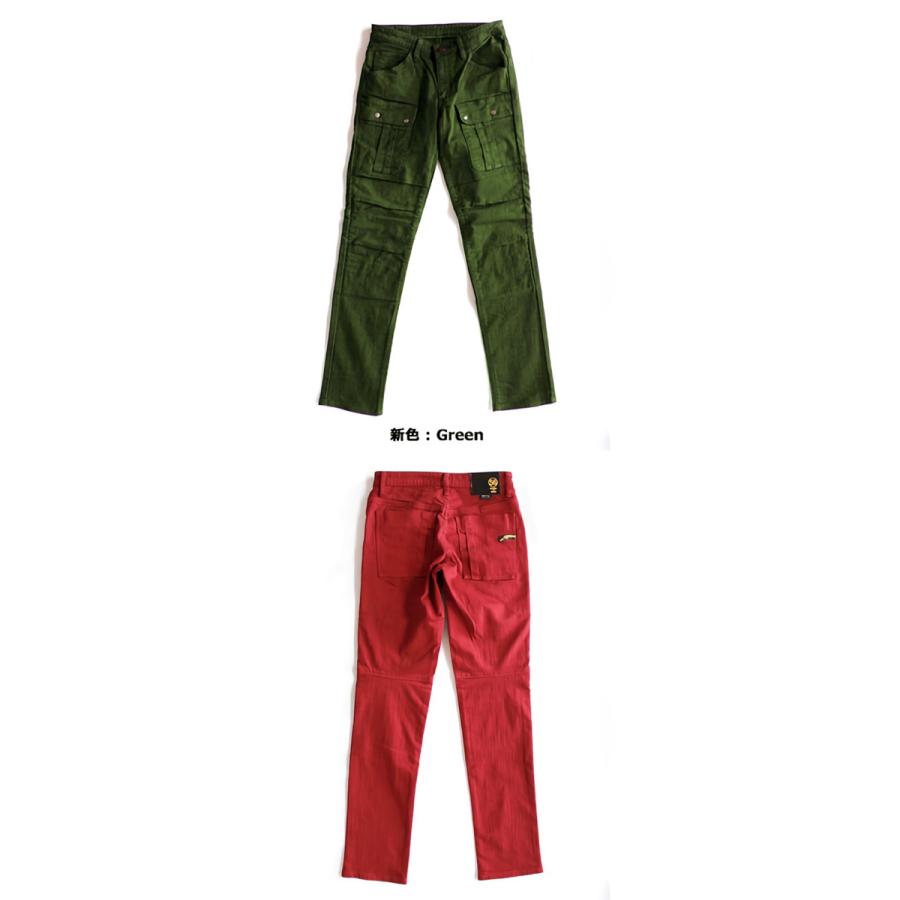 特価】56design×EDWINコラボ レディース バイク用 カーゴパンツ 056