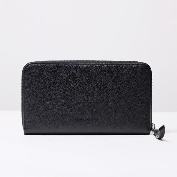 LONGCHAMP（ロンシャン） Longcham 長財布 ラウンドファスナー レザー