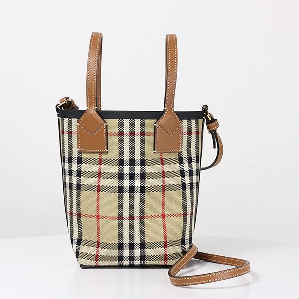 BURBERRY（バーバリー） ミニロンドン トートバッグ ショルダーバッグ