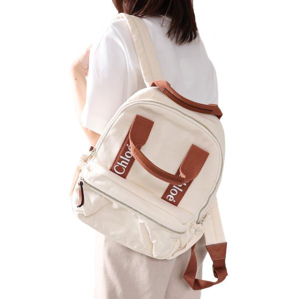 Chloe（クロエ） Logo Backpack マザーズバッグ バックパック リュック