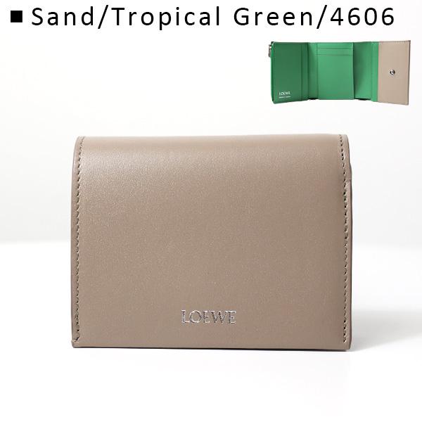 LOEWE（ロエベ） Logo Tri-Fold Zip Wallet トライフォールド ジップ