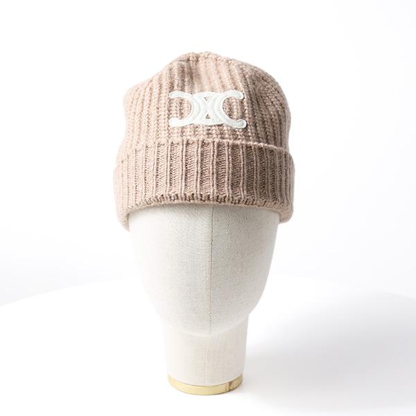 CELINE（セリーヌ） ニット帽 Triomphe Beanie 2AA32384D レディース