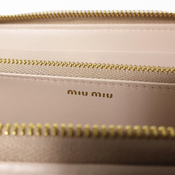 miu miu（ミュウミュウ） 長財布 Large Matelasse Around Wallet
