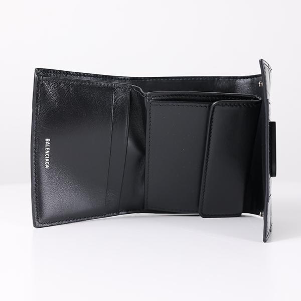 BALENCIAGA（バレンシアガ） 三つ折り財布 HOURGLASS Compact Wallet