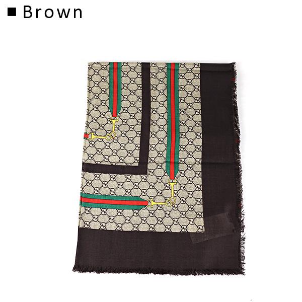 GUCCI（グッチ） ショール Big GG Ribbon Scarf 756936 3GAL9