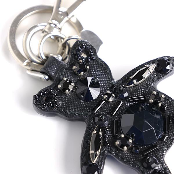 PRADA（プラダ） 【LaGヴィンテージ】PRADA キーホルダー Black Teddy