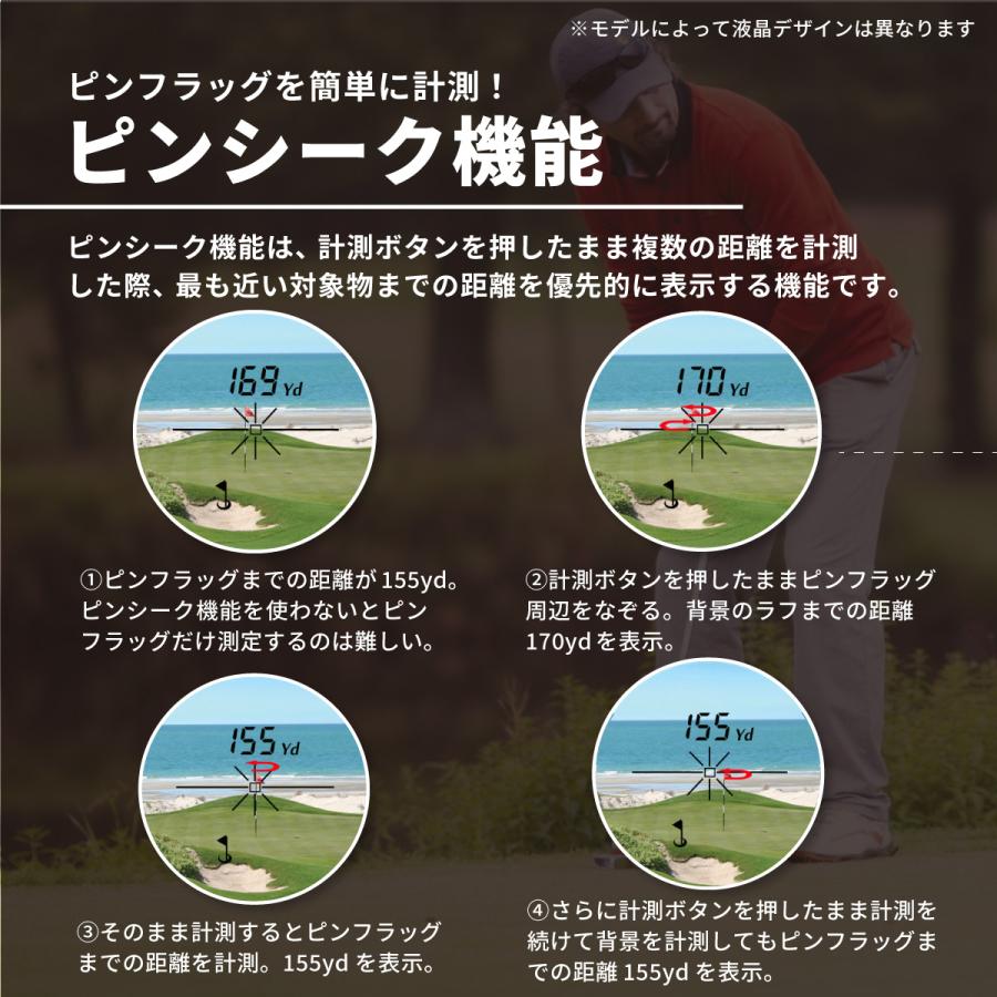 PINPOINT 2025年モデルタイムセール！ゴルフ レーザー距離計 TRIANGLE