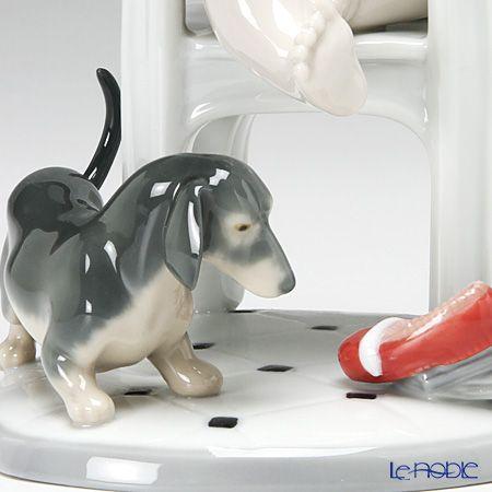 LLADRO（リヤドロ） 並行輸入品 隠しちゃだめよ(ミニチュアダックス