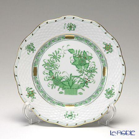 ヘレンド（HEREND） 並行輸入品 インドの華グリーン トリオセット