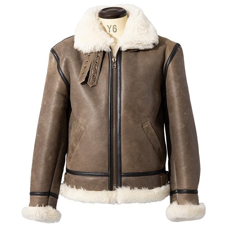 Liugoo Leathers 【30%OFFクーポン】Liugoo Leathers 本革 B-3フライト