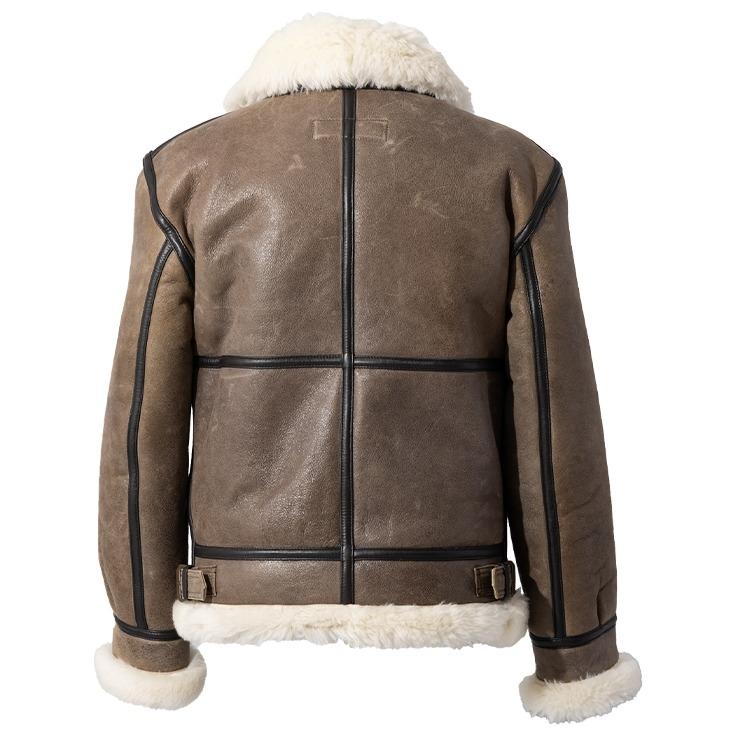 Liugoo Leathers 【30%OFFクーポン】Liugoo Leathers 本革 B-3フライト
