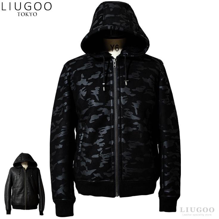 Liugoo Leathers 【20周年記念20%OFFクーポン】LIUGOO 本革 ムートン
