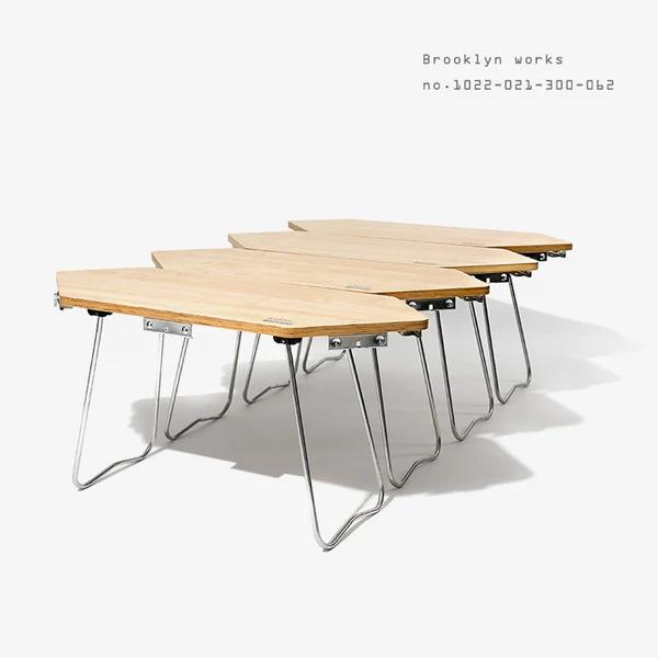 BROOKLYN WORKS WOOD MIX TABLE ブルックリンワークス ウッドミックス