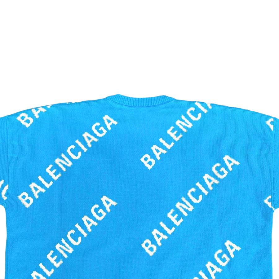 BALENCIAGA（バレンシアガ） ニットセーター オールオーバーロゴ