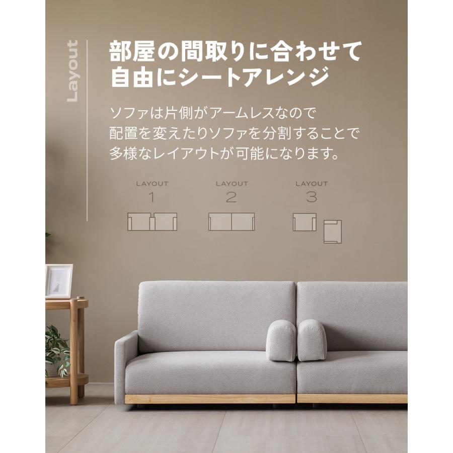 即日発送／日時指定OK】 ローソファー ベージュ グレー フロアソファー