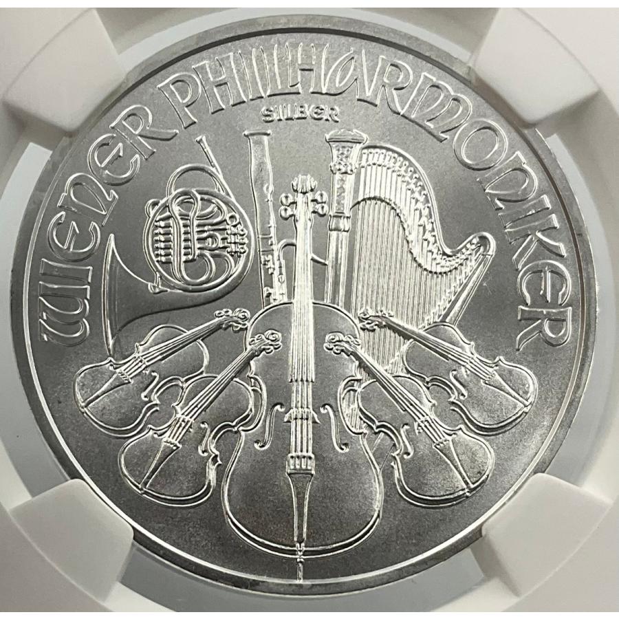 2025年 オーストリア ウィーンフィル 1.5ユーロ 1オンス 銀貨 NGC社
