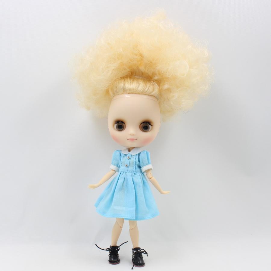 ミディ アイシードール アフロ 可動ボディ 1/8ドール カスタムドール