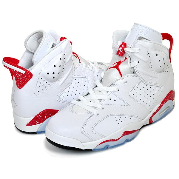 エア ジョーダン 6 NIKE AIR JORDAN RETRO RED OREO white/university