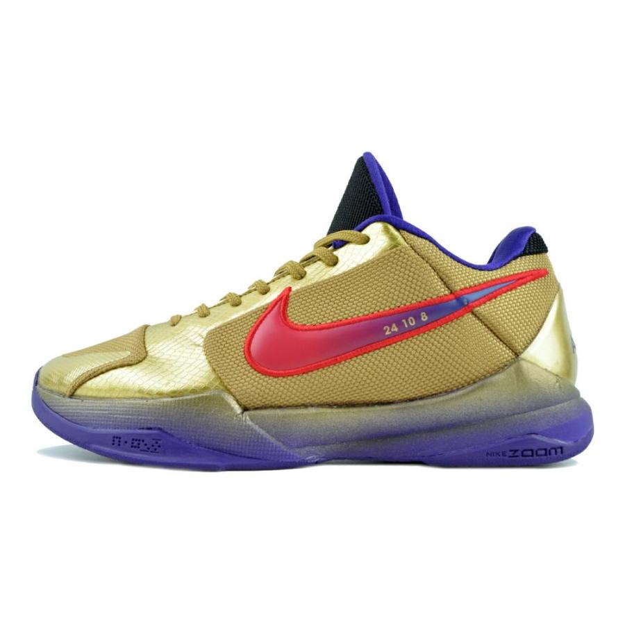 NIKE（ナイキ） NIKE KOBE V PROTRO UNDEFEATED Hall Of Fame metallic