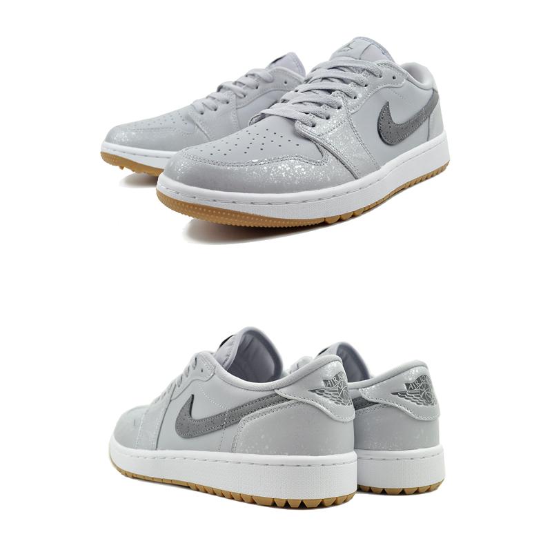エア ジョーダン 1 NIKE AIR JORDAN LOW GOLF wolf grey/iron grey