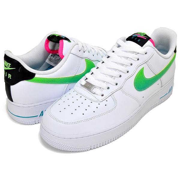 NIKE（ナイキ） NIKE AIR FORCE 1 07 LV8 white/green strike