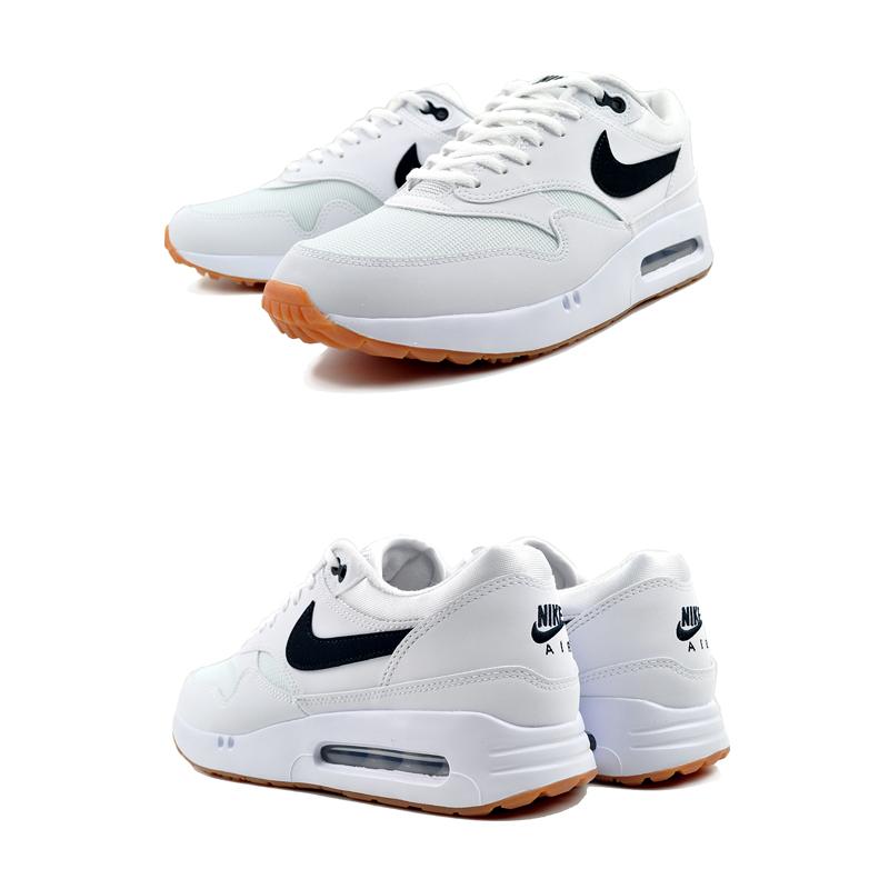 NIKE AIR MAX 1 86 OG GOLF white/black-gum med brown fn0697-100