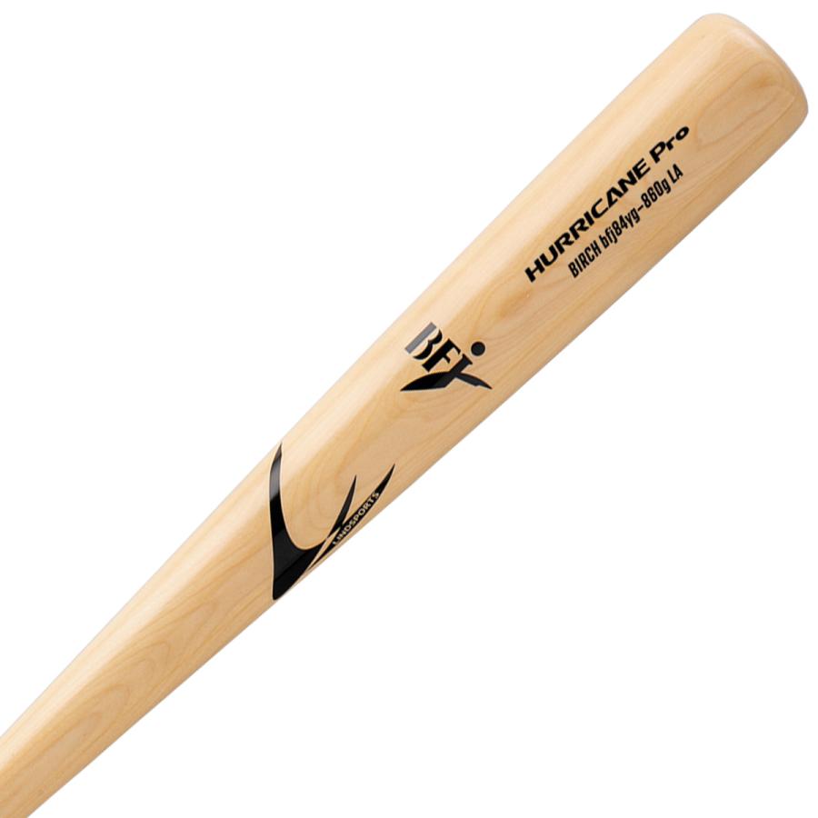 BFJ 硬式木製バット 無垢木製バット バーチ材 HURRICANE Pro