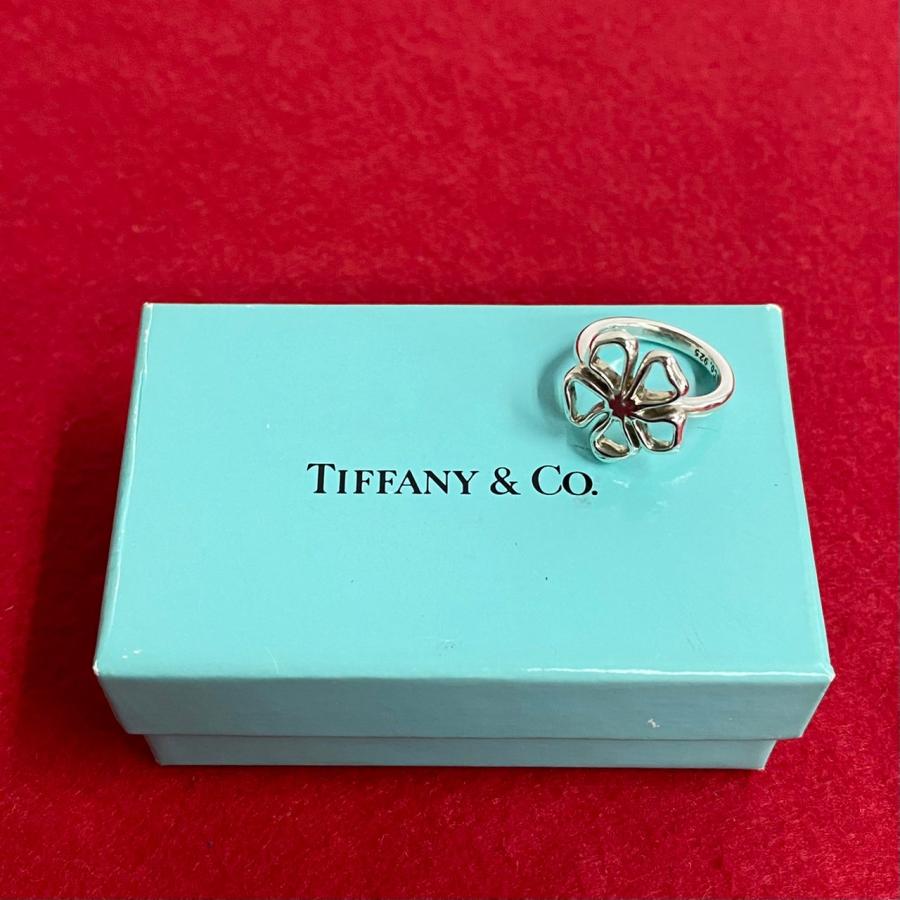 TIFFANY&Co.（ティファニー） ほぼ未使用 箱 袋付 クローバーリング