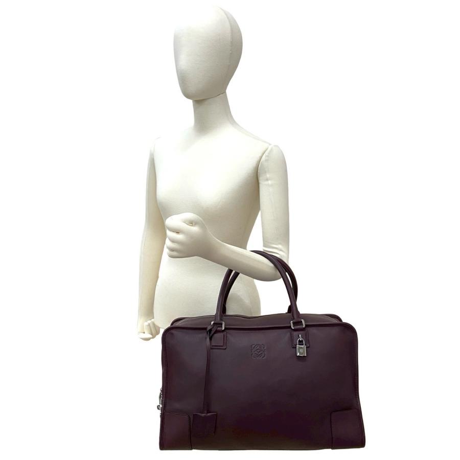 LOEWE（ロエベ） 極 美品 袋 鍵付き アマソナ 44 アナグラム ロゴ