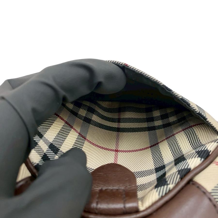 BURBERRY（バーバリー） 極 美品 ノバチェック 柄 ロゴ 金具