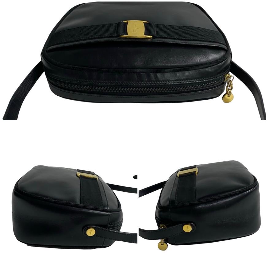 極 美品 Salvatore Ferragamo サルヴァトーレフェラガモ ヴァラリボン