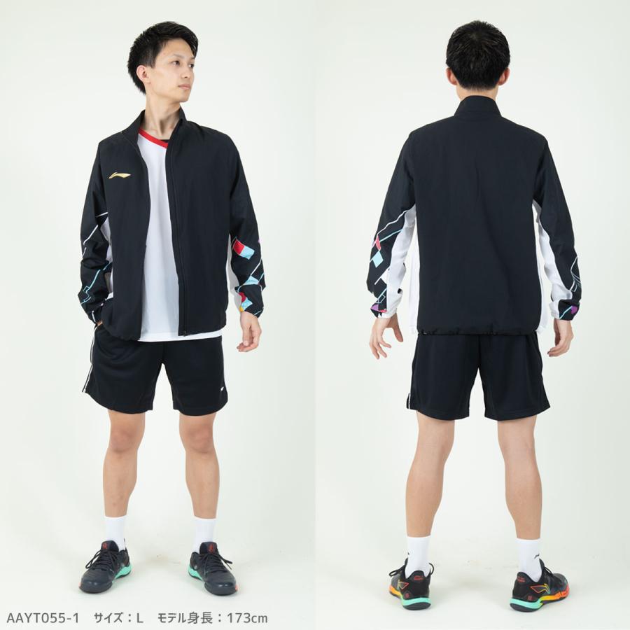 LI-NING AFDT321 ウォームアップジャケット バドミントンウェア(ユニ