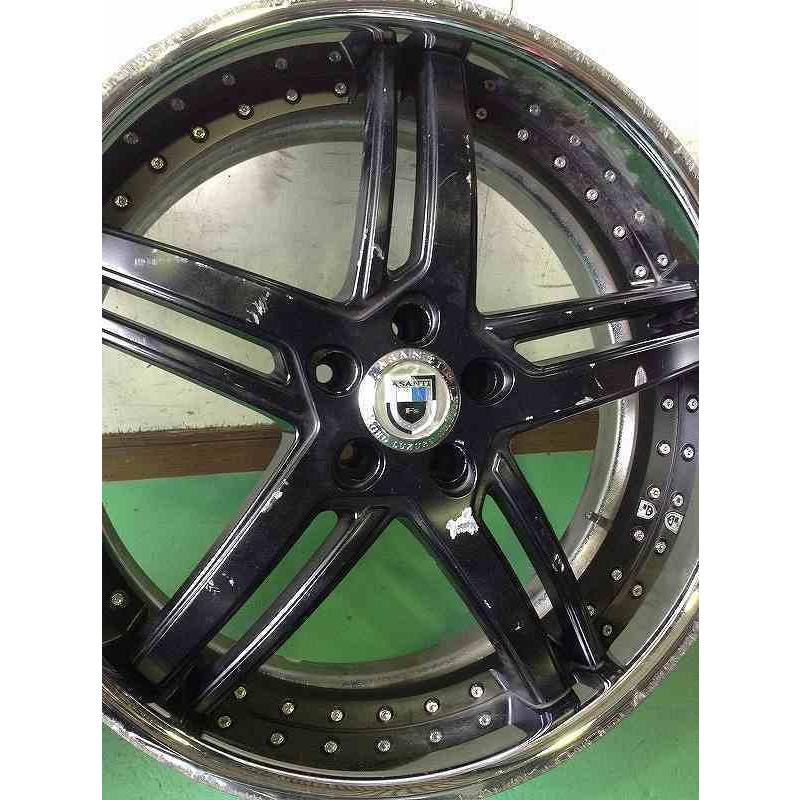 ☆22インチ ASANTI FS AF162 社外 中古 アルミホイール 4本 5穴 PCD114