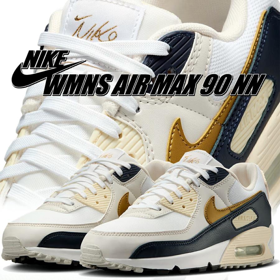 NIKE（ナイキ） ウィメンズ エアマックス 90 NN ホワイト メタリック