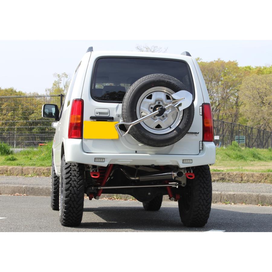 スズキ（SUZUKI） ジムニー マフラー JB23W 1〜10型 ショートバンパー
