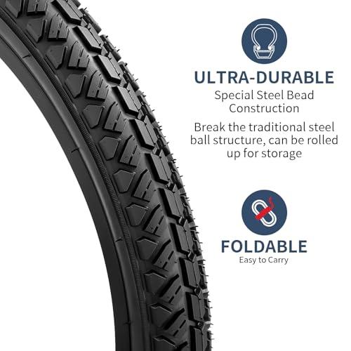 2本セット20 1.95 タイヤ20x1.95 54-406自転車タイヤ+チューブ 肉厚 米