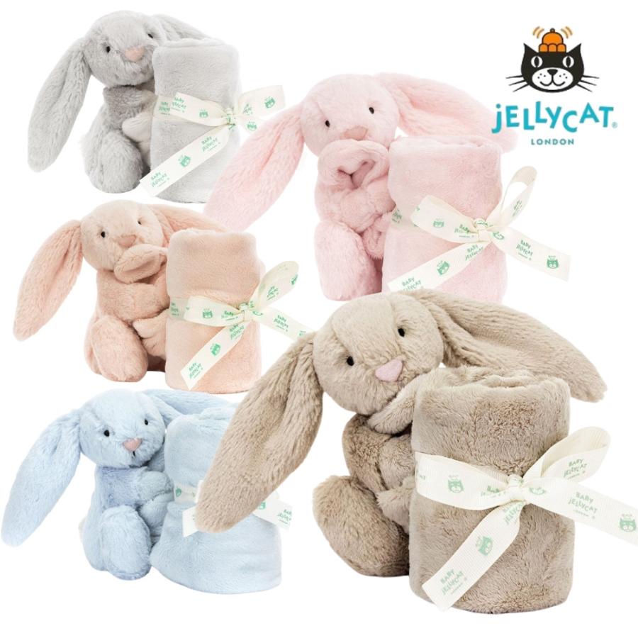 JELLY CAT（ジェリーキャット） ぬいぐるみ付 ミニブランケット うさぎ