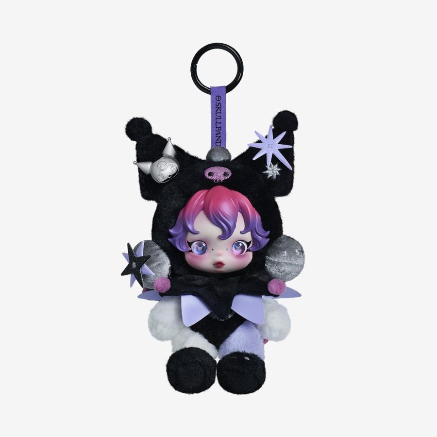 正規品】 SKULLPANDA × KUROMI ぬいぐるみ ペンダント クロミちゃん