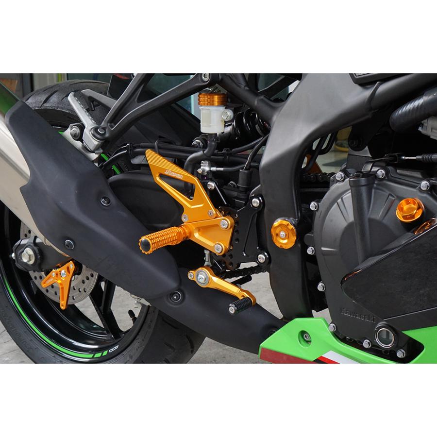 Ninja NINJA ZX-25R ZX-4R フレームホールキャップ 金 SNIPER