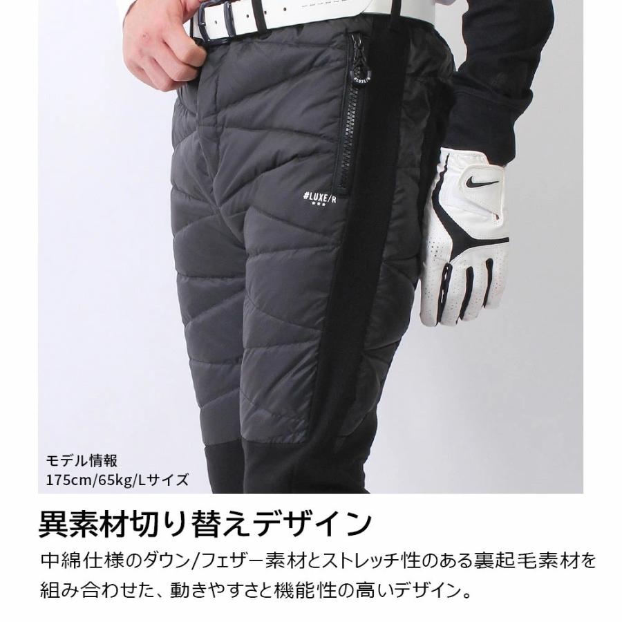 LUXE/R（ラグジュ） メンズ ゴルフウェア LUXE/R GOLF ダウン 切替